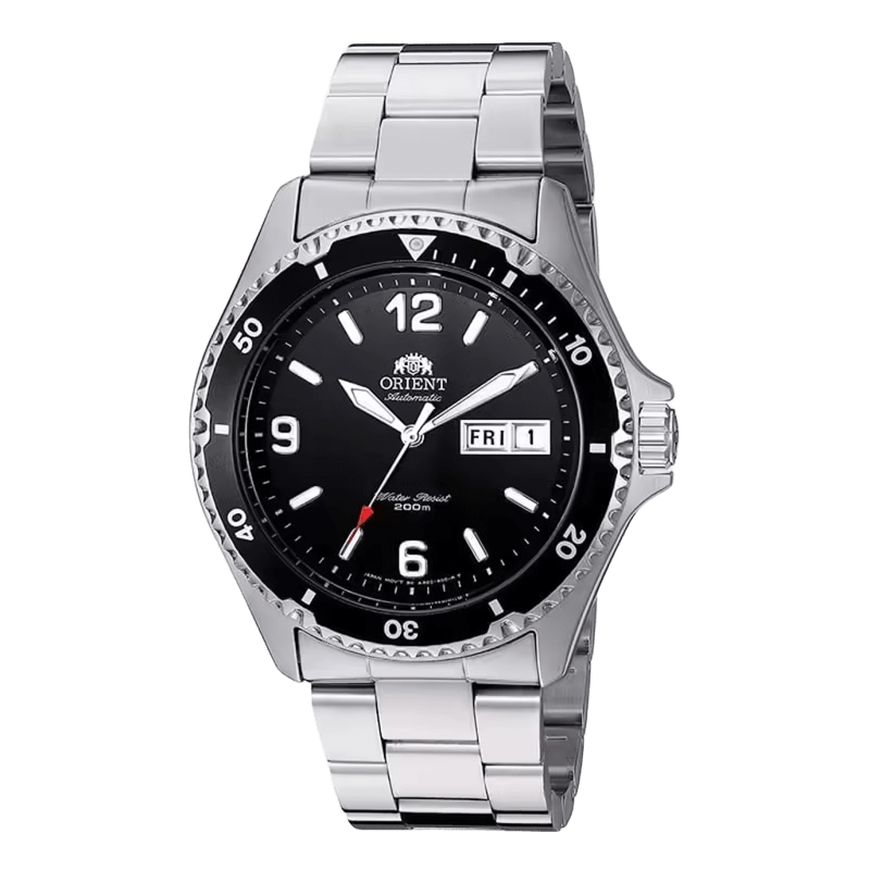 Đồng hồ Orient Black Mako II FAA02001B9