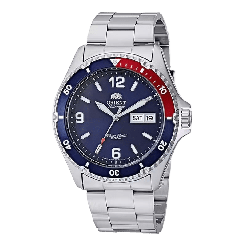Đồng hồ Orient Mako Pepsi II FAA02009D9
