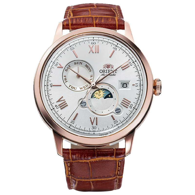 Đồng hồ Nam Orient Classic Sun and Moon RA-AK0801S10B