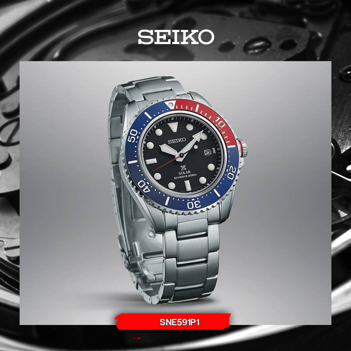 Seiko Prospex được trang bị kinh sapphire chống trầy xước