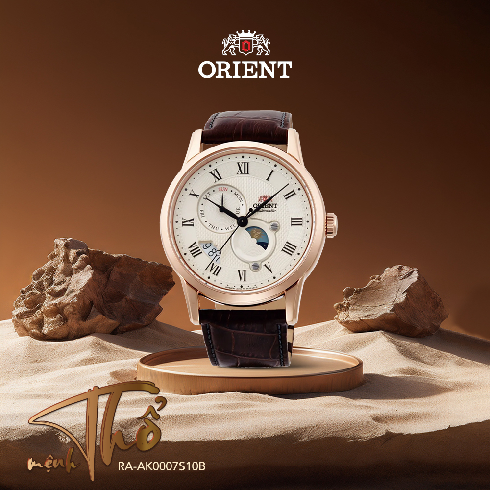 Orient Mechanical Classic Sun & Moon RA-AK0007S10B