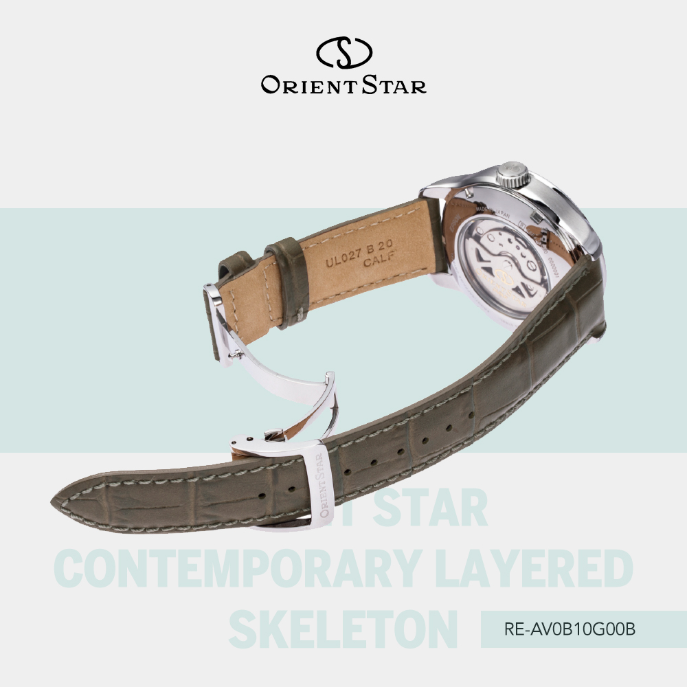 Orient Star Contemporary Layered Skeleton &#8211; Cảm Hứng Từ Ánh Sáng, Nổi Bật Trong Ngày Hè