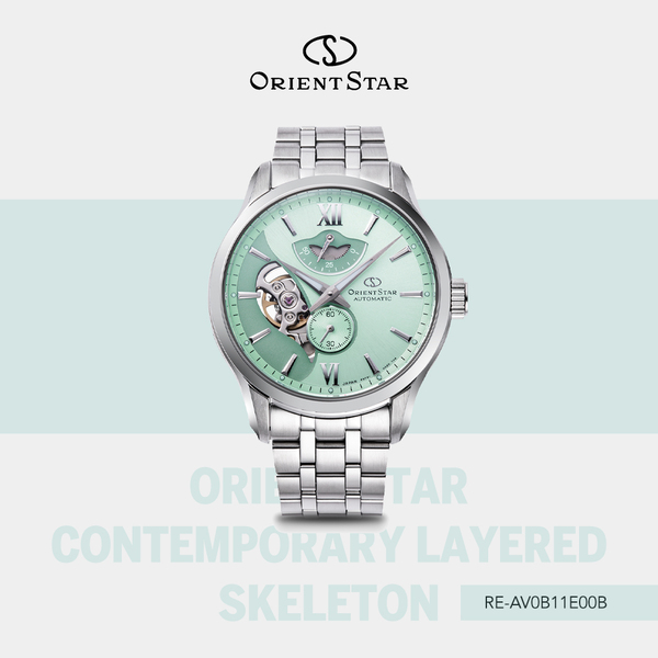 Orient Star Contemporary Layered Skeleton &#8211; Cảm Hứng Từ Ánh Sáng, Nổi Bật Trong Ngày Hè