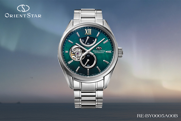 Orient Star M Collection – Khi thiên nhiên và vũ trụ hóa nghệ thuật trên mặt số