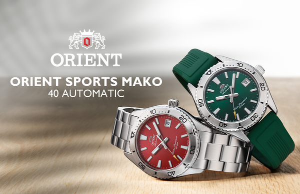 Orient Sports Mako 40 Automatic – Orient nâng tầm biểu tượng Mako
