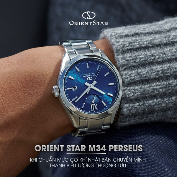 Orient Star M34 Perseus: Khi chuẩn mực cơ khí nhật bản chuyển mình