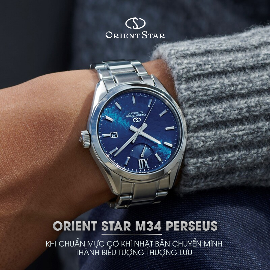 Orient Star M34 Perseus: Khi chuẩn mực cơ khí nhật bản chuyển mình