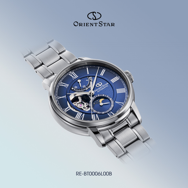 Trải nghiệm thị giác tuyệt đối với Orient Star Classic M45 F7 Moon Phase