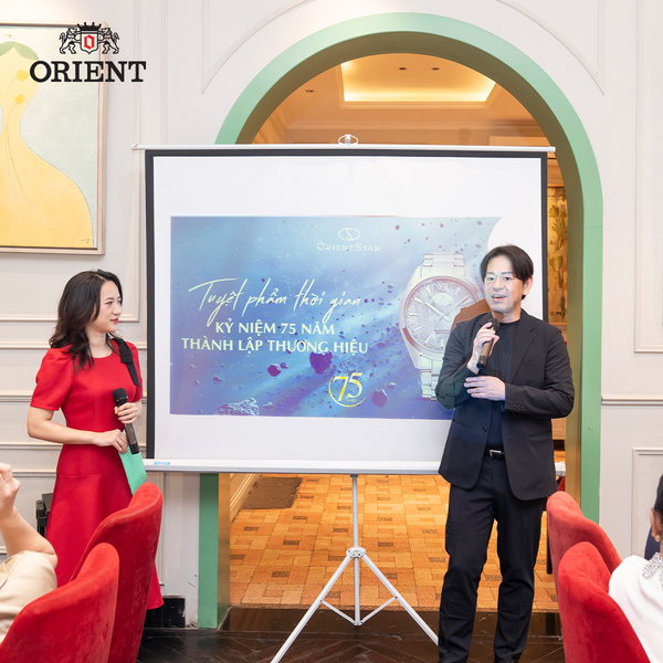 Orient Star 75th anniversary x LPD: Khẳng định vị thế thương hiệu đồng hồ cao cấp Nhật Bản