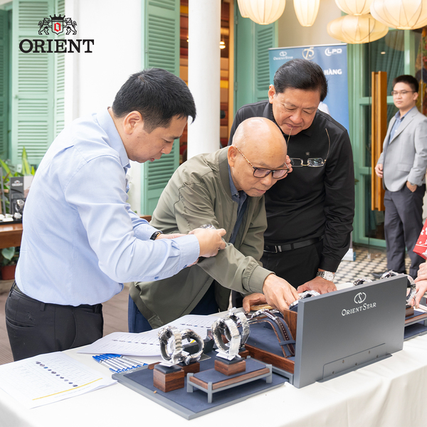 Orient Star 75th anniversary x LPD: Khẳng định vị thế thương hiệu đồng hồ cao cấp Nhật Bản