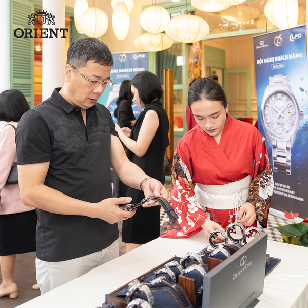 Orient Star 75th anniversary x LPD: Khẳng định vị thế thương hiệu đồng hồ cao cấp Nhật Bản