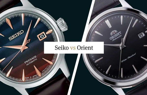 Hai tượng đài đồng hồ Nhật Bản: Orient bí ẩn hay Seiko quyền lực? Chúng tôi so kè từng chi tiết để bạn không hối hận!
