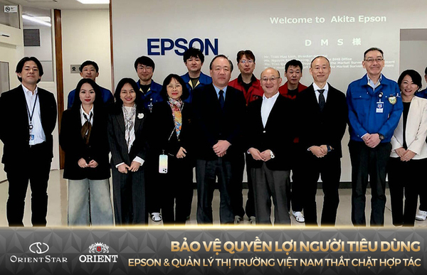 Bảo vệ quyền lợi người tiêu dùng: Epson & Tổng cục quản lý thị trường Việt Nam siết chặt kiểm soát hàng giả