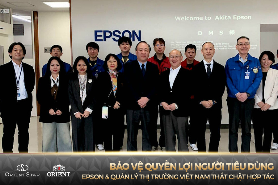 Bảo vệ quyền lợi người tiêu dùng: Epson & Tổng cục quản lý thị trường Việt Nam siết chặt kiểm soát hàng giả