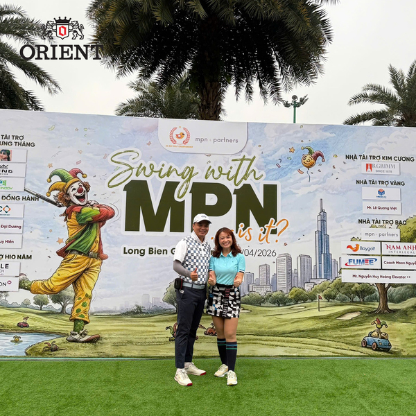 Orient Vietnam đồng hành cùng Swing With MPN: Rực cháy tinh thần “gà bay” trên sân cỏ