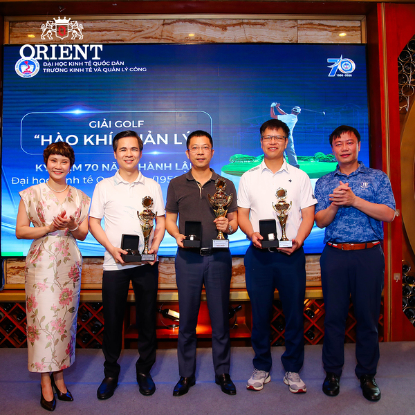 Orient Vietnam đồng hành cùng giải Golf “Hào Khí Quản Lý” – Chào mừng 70 năm Đại học Kinh tế Quốc dân