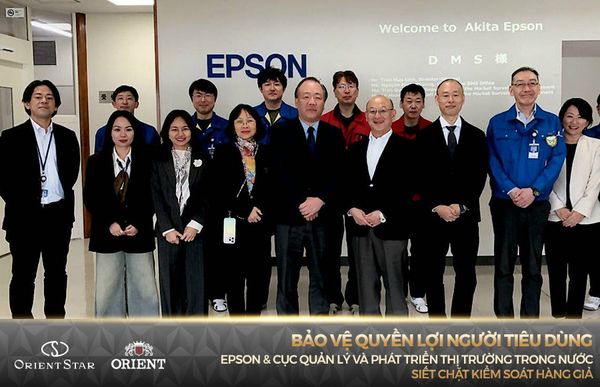 Bảo vệ quyền lợi người tiêu dùng: Epson & Tổng cục quản lý thị trường Việt Nam siết chặt kiểm soát hàng giả
