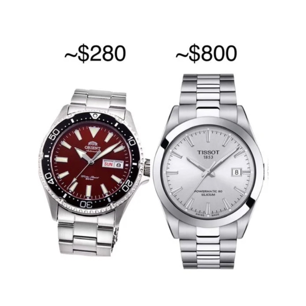 Orient và Tissot – Sự bền bỉ của Nhật Bản hay sự đẳng cấp của Thụy Sỹ