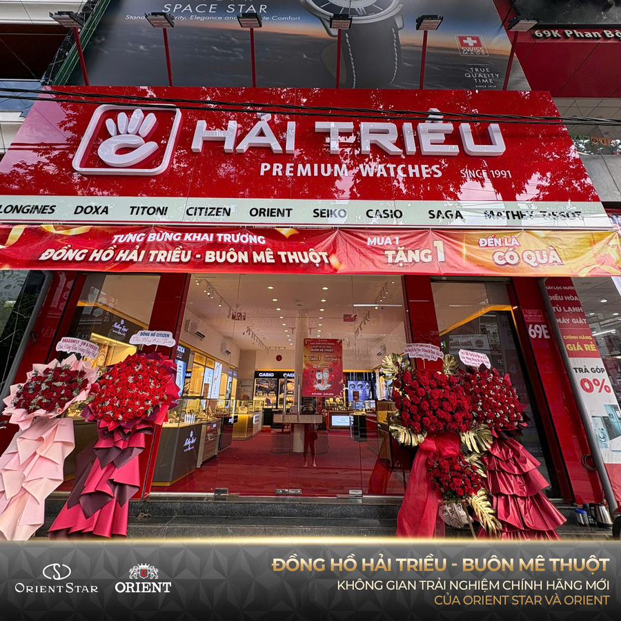 ĐỒNG HỒ HẢI TRIỀU – BUÔN MÊ THUỘT: KHÔNG GIAN TRẢI NGHIỆM CHÍNH HÃNG MỚI CỦA ORIENT STAR VÀ ORIENT