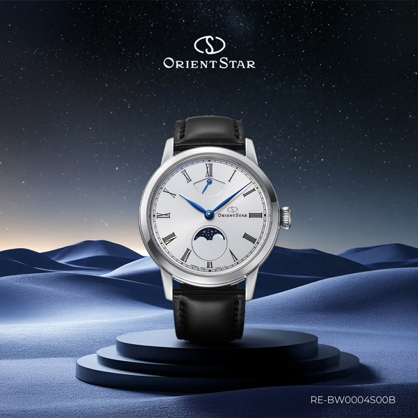 Đêm sao Pleiades trên cổ tay: Orient Star M45 F8 Moonphase