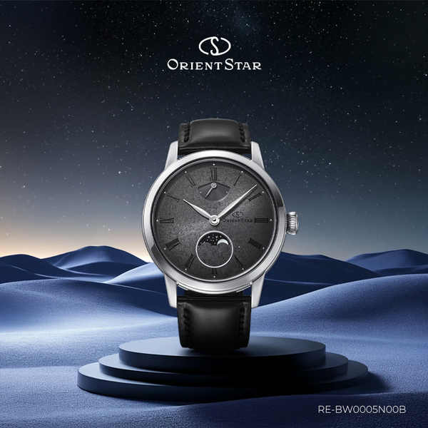 Đêm sao Pleiades trên cổ tay: Orient Star M45 F8 Moonphase