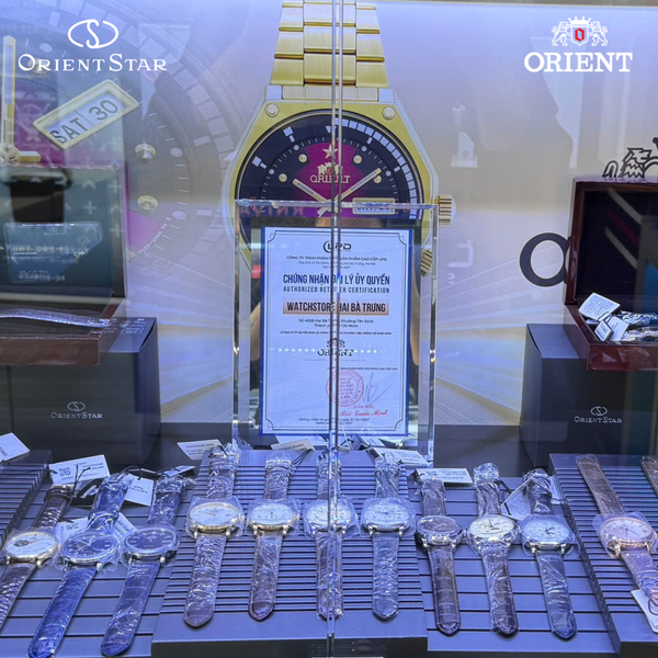 Watch Store Ra Mắt Tọa Độ Mới Tại TP. Hồ Chí Minh: Tự Do Trải Nghiệm Đồng Hồ Orient Star Và Orient Chính Hãng