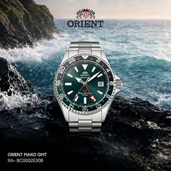 First look: Orient Mako GMT – Bước chuyển mình lịch sử của biểu tượng lặn