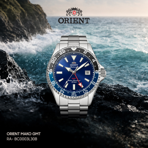 First look: Orient Mako GMT – Bước chuyển mình lịch sử của biểu tượng lặn