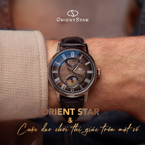 Orient Star & Cuộc dạo chơi thị giác trên những mặt số độc bản