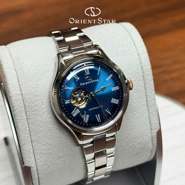 [Pre-Order] Orient Star Classic Semi Skeleton 75th Anniversary: Bảo vật may mắn trên cổ tay quý cô