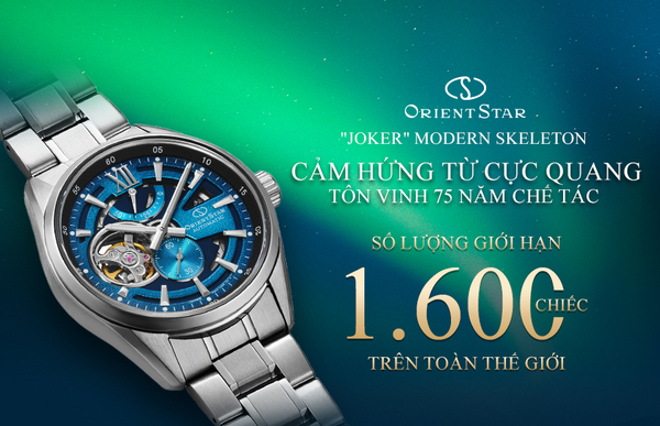 [Pre-Order] Orient Star “Joker” Aurora 75th Anniversary: Kỳ quan phong thủy cho quý ông bản lĩnh