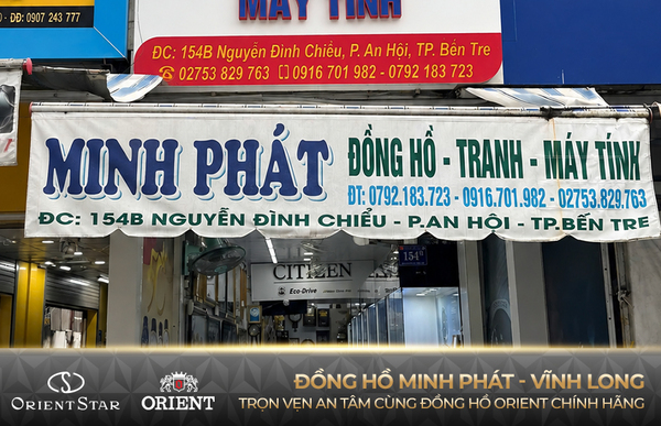 Đồng Hồ Minh Phát – Vĩnh Long: Trọn Vẹn An Tâm Cùng Đồng Hồ Chính Hãng