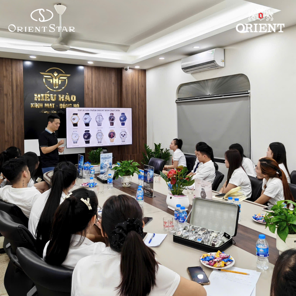 Đào Tạo Chuyên Sâu: Orient Vietnam Đồng Hành Cùng Đại Lý Kính Mắt Đồng Hồ Hiếu Hảo Hiệp Hòa
