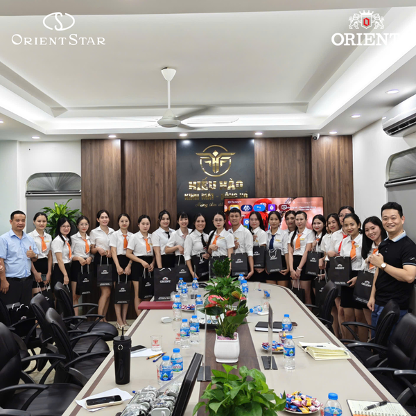 Đào Tạo Chuyên Sâu: Orient Vietnam Đồng Hành Cùng Đại Lý Kính Mắt Đồng Hồ Hiếu Hảo Hiệp Hòa