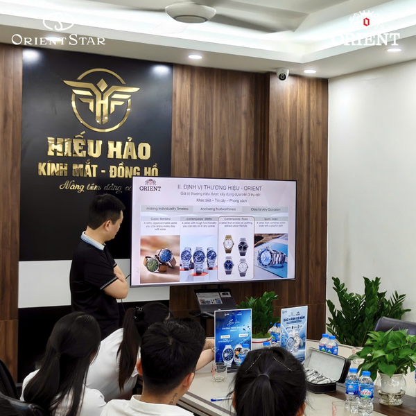 Đào Tạo Chuyên Sâu: Orient Vietnam Đồng Hành Cùng Đại Lý Kính Mắt Đồng Hồ Hiếu Hảo Hiệp Hòa