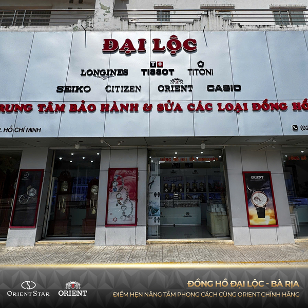 Đồng Hồ Đại Lộc Điểm Hẹn Nâng Tầm Phong Cách Cùng Orient Chính Hãng