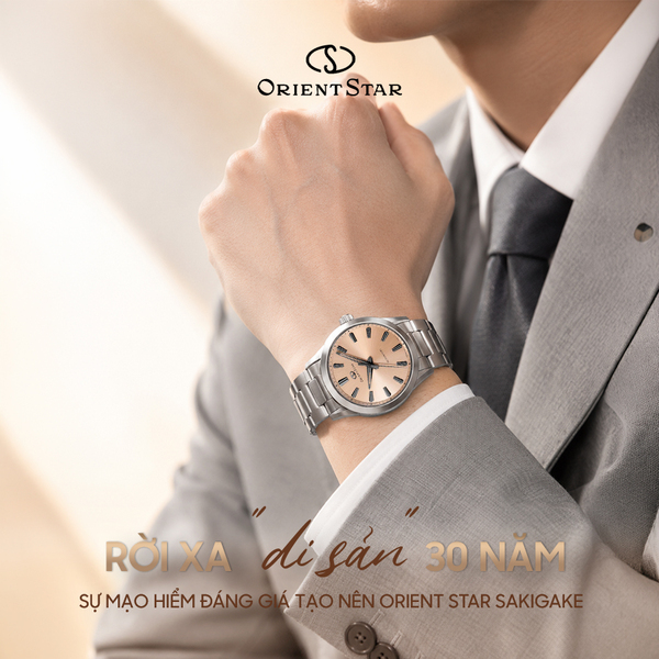Rời xa “di sản” 30 năm: Sự mạo hiểm đáng giá tạo nên Orient Star Sakigake